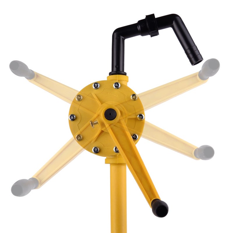 Trupow Plastic Polypropylene Hand Rotary Transfer Drum Barrel Pump - Image 4